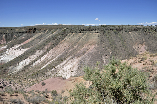 the Painted Desert as seen from Nizhoni Point